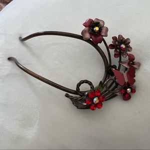 Hair clip/hair pin with flowers